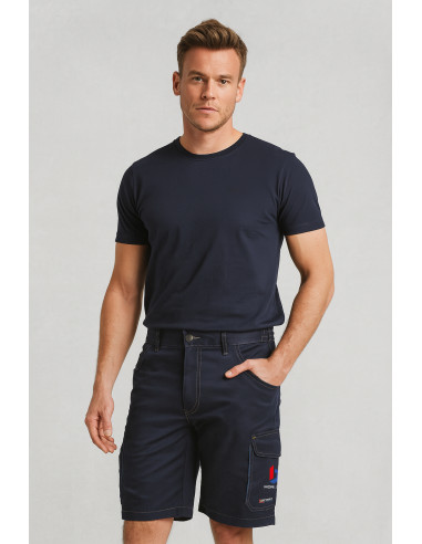 BERMUDA DE TRAVAIL HOMME PERSONNALISABLE 250G "SANDIEGO"