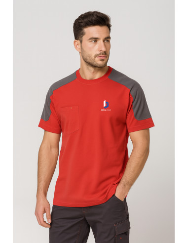 T-SHIRT WORKWEAR UNISEXE PERSONNALISÉ 165G "CORPORATE"