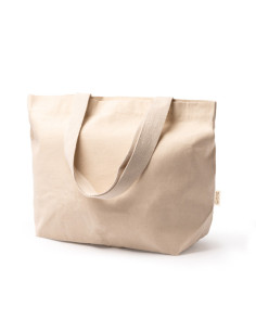 Grand sac cabas personnalisé en coton recyclé 330g "BRAGI" | SIP19