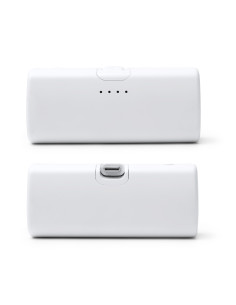 Powerbank personnalisable en ABS recyclé 500mAh "BIPER" | SIP19