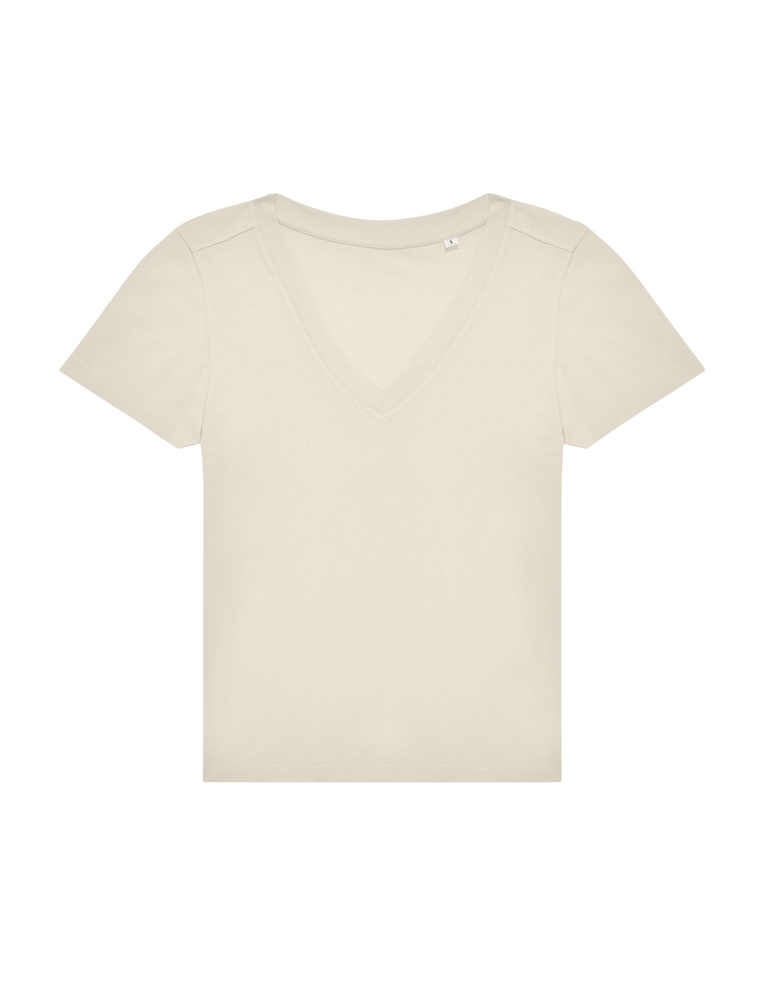 T-shirt col V personnalisé en coton pour femme de 150g "E150V" | SIP19