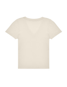 T-shirt col V personnalisé en coton pour femme de 150g "E150V" | SIP19
