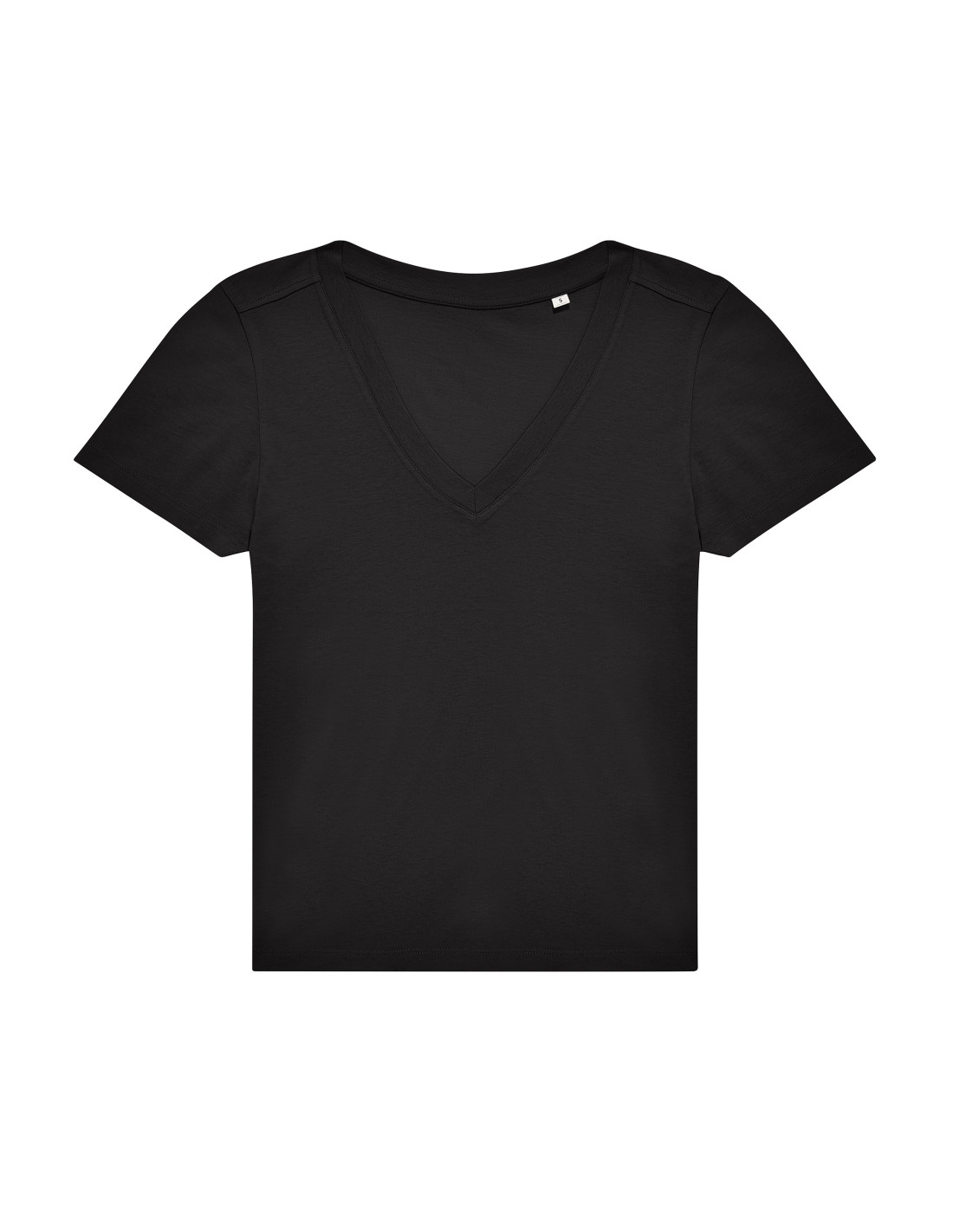 T-shirt col V personnalisé en coton pour femme de 150g "E150V" | SIP19