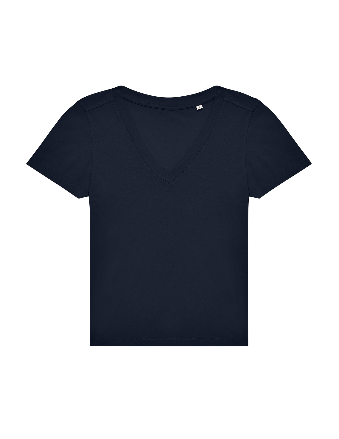 T-shirt col V personnalisé en coton pour femme de 150g "E150V" | SIP19