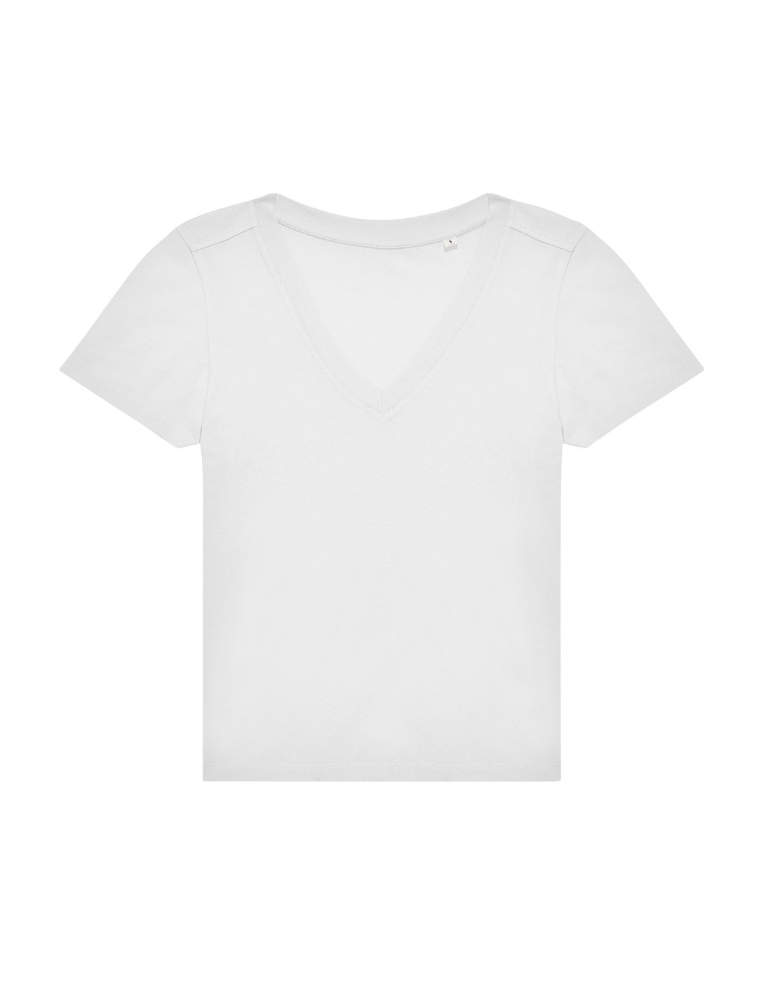 T-shirt col V personnalisé en coton pour femme de 150g "E150V" | SIP19