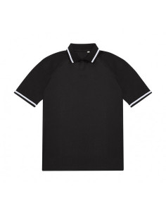 Polo de sport unisexe personnalisé en RPET "ACTIVE POLO" 140g | SIP19