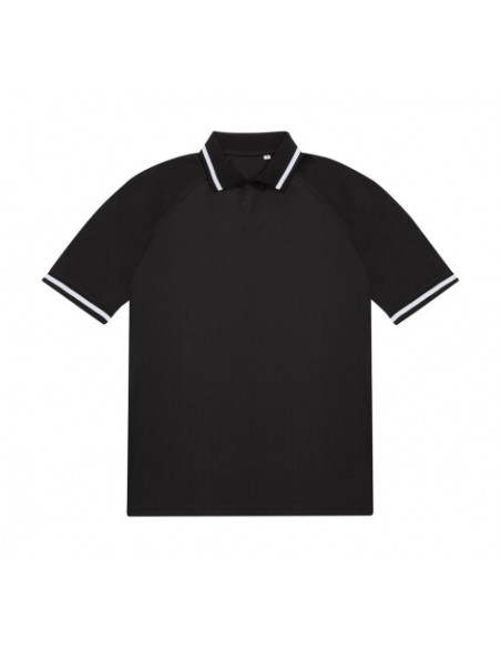 Polo de sport unisexe personnalisé en RPET "ACTIVE POLO" 140g | SIP19