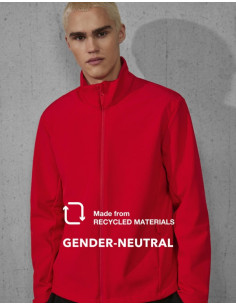 Softshell unisexe personnalisé en RPET "RESET 3LR" 300g | SIP19