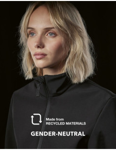 Softshell unisexe personnalisé en RPET "RESET 3LR" 300g | SIP19