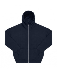 Sweat oversize unisexe personnalisable "INFLUENCE ZIP HOOD" | SIP19