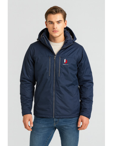 PARKA PROMOTIONNELLE HOMME MI-LONGUE POLYESTER "KINGSLAKE"