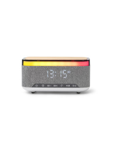 Enceinte multifonctions personnalisée bambou et RPET "MORNIX" | SIP19