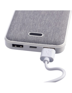 Power bank personnalisable en ABS recyclé 10 000 MAH "TOVI" | SIP19