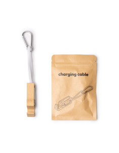 Chargeur multicâble personnalisé en bambou "BOEME" | SIP19