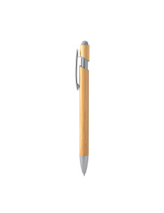 Stylo personnalisable en bambou à embout tactile "VILON" | SIP19