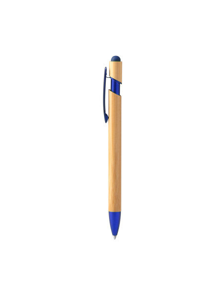 Stylo personnalisable en bambou à embout tactile "VILON" | SIP19