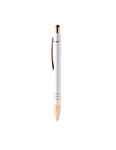 Stylo tactile personnalisable finition cuivre "LEIVA" | SIP19