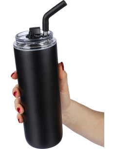 Gourde isotherme personnalisée acier inoxydable "OMARI" 500 ml | SIP19