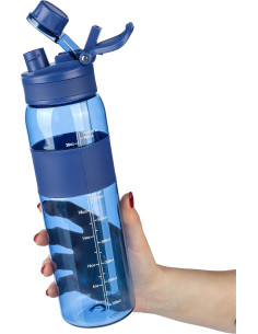 Gourde graduée personnalisable en Tritan "LYRA" de 900 ml | SIP19