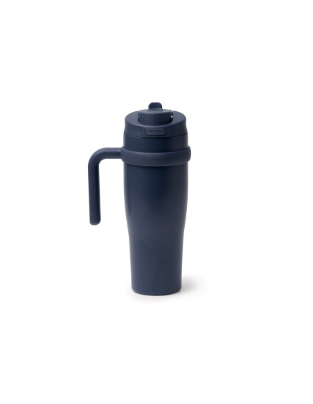 Mug thermos personnalisable en acier inox recyclé "KALAM" de 900 ml | SIP19
