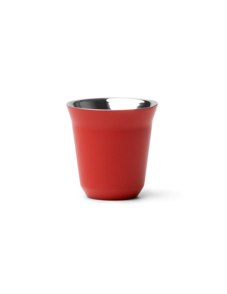 Tasse à café personnalisée en acier inox recyclé "COSIK" de 160 ml | SIP19