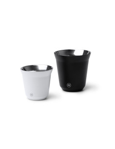 Tasse à café personnalisée en acier inox recyclé "COSIK" de 160 ml | SIP19