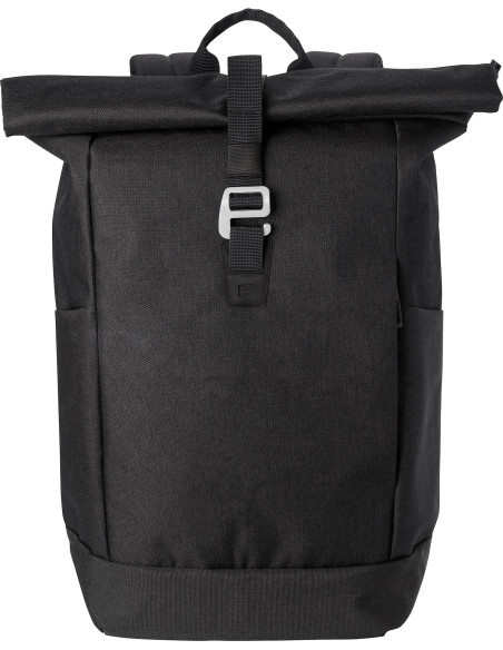 Sac à dos roll top personnalisable en polyester 600D "OBERON" | SIP19