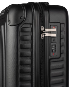 Valise trolley personnalisable en ABS "ELKE" | SIP19