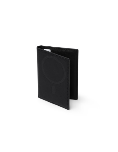 PORTE-CARTES MAGNÉTIQUE PROMOTIONNEL EN CUIR PU ET RPET "KARTY"