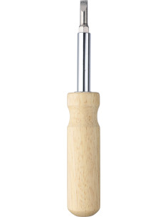 Jeu de tournevis en bois personnalisable "LENI" | SIP19