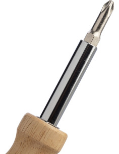 Jeu de tournevis en bois personnalisable "LENI" | SIP19