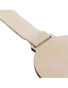 Médaillon personnalisé en bois de tilleul "KOA" | SIP19