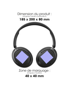 Casque sans fil bluetooth personnalisé "HERU" AKASHI | SIP19