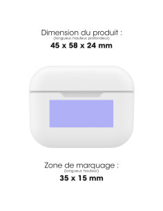 Écouteurs bluetooth réduction bruit personnalisables "MEIYO" | SIP19