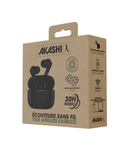 Écouteurs sans fil personnalisables AKASHI avec bluetooth "AKARI" | SIP19