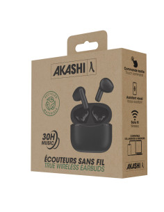 Écouteurs sans fil personnalisables avec bluetooth "ZEN " AKASHI | SIP19