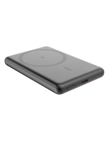 POWERBANK MAGSAFE PERSONNALISABLE EN ALU RECYCLÉ 5000 MAH AKASHI "MANTI"