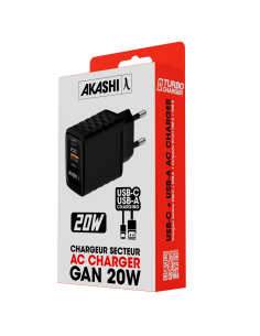 Prise secteur personnalisable de 20W "KAKUSHIN" | SIP19