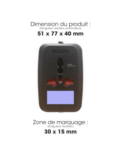 Adaptateur universel personnalisable "KOJIMA" | SIP19