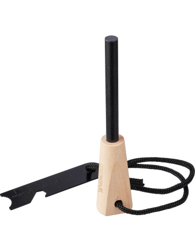 ALLUME-FEU MANUEL PERSONNALISABLE EN ACIER INOXYDABLE "AZRA"