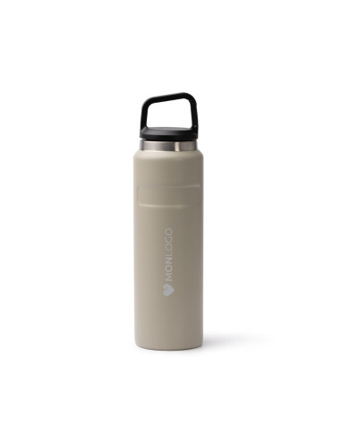 THERMOS PERSONNALISÉ ACIER INOXYDABLE RECYCLÉ 550 ML "BOIX"