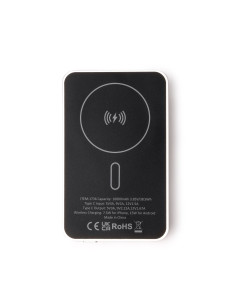 Powerbank imprimable en aluminium recyclé 10000 mAh "VATUM" | SIP19