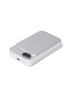 Powerbank imprimable en aluminium recyclé 10000 mAh "VATUM" | SIP19