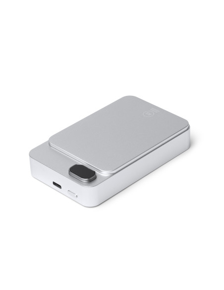 Powerbank imprimable en aluminium recyclé 10000 mAh "VATUM" | SIP19