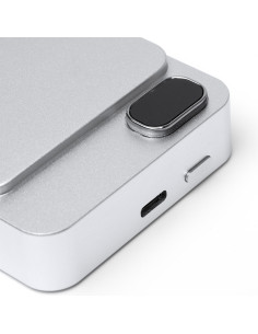 Powerbank imprimable en aluminium recyclé 10000 mAh "VATUM" | SIP19