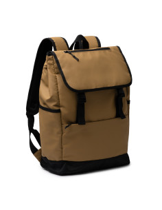 Sac à dos avec rabat personnalisé en cuir PU "TROIS" | SIP19