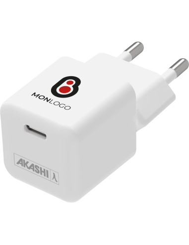 PRISE SECTEUR PERSONNALISABLE 30W AKASHI "NANO"