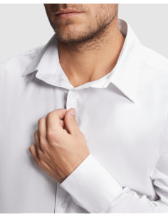 Chemise homme personnalisable à manches longues "MOSCU" 140g | SIP19