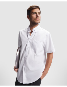 Chemise personnalisée pour homme à manches courtes "AIFOS" | SIP19