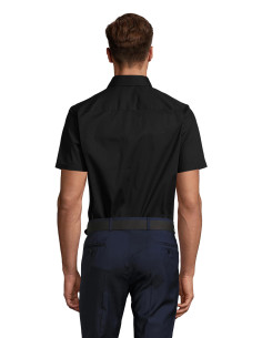 Chemise manches courtes personnalisée pour homme "BROADWAY" | SIP19